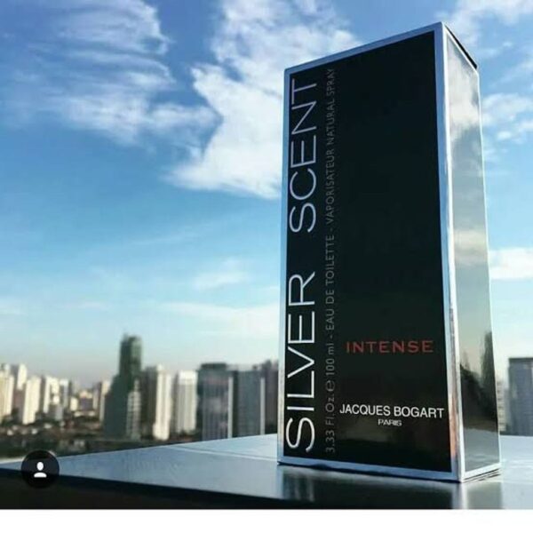 Silver Scent Intense Jacques Bogart Perfume Masculino Eau de Toilette -100ml - Imagem 2