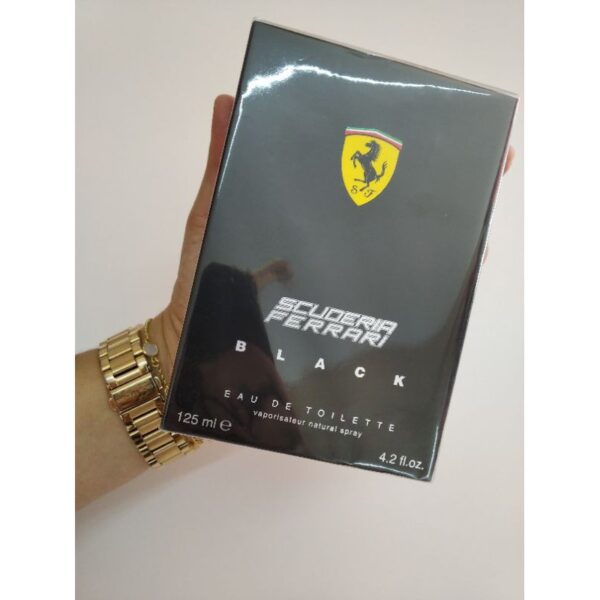 Ferrari Black Eau De Toilette 125ml + Relógio Ferrari de Brinde